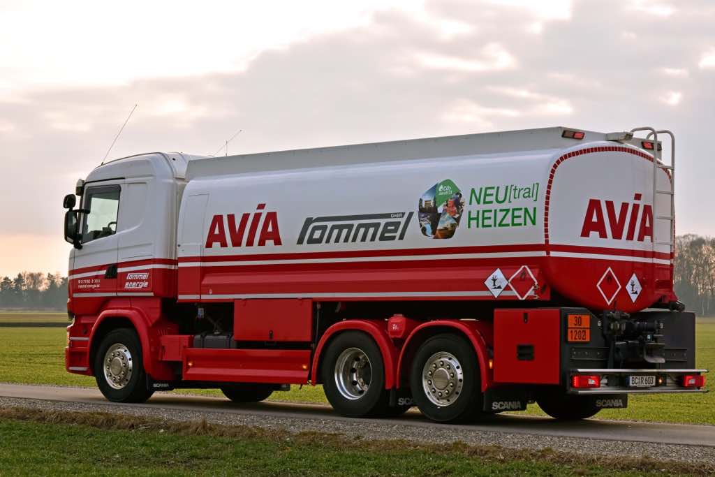 LKW von Rommel Energie